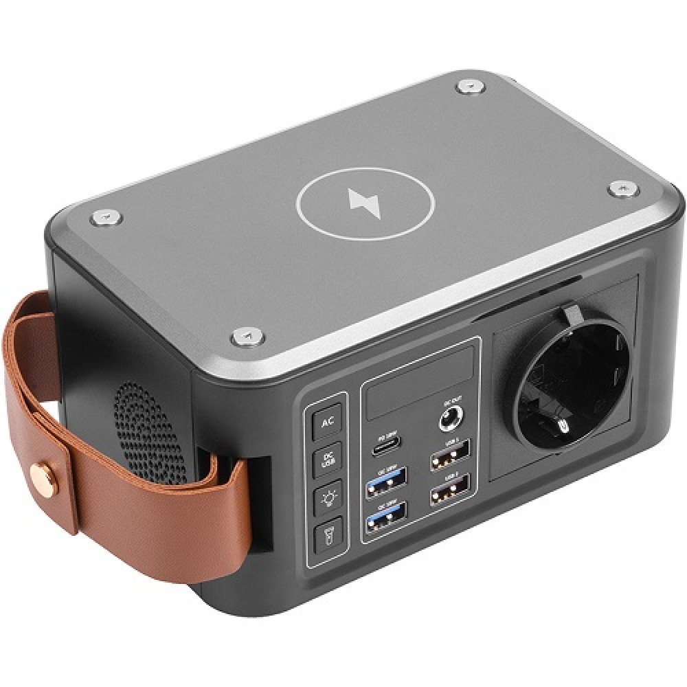 Power Bank 24000mAh, PD18W, AC 120W, USB-C, 4xUSB